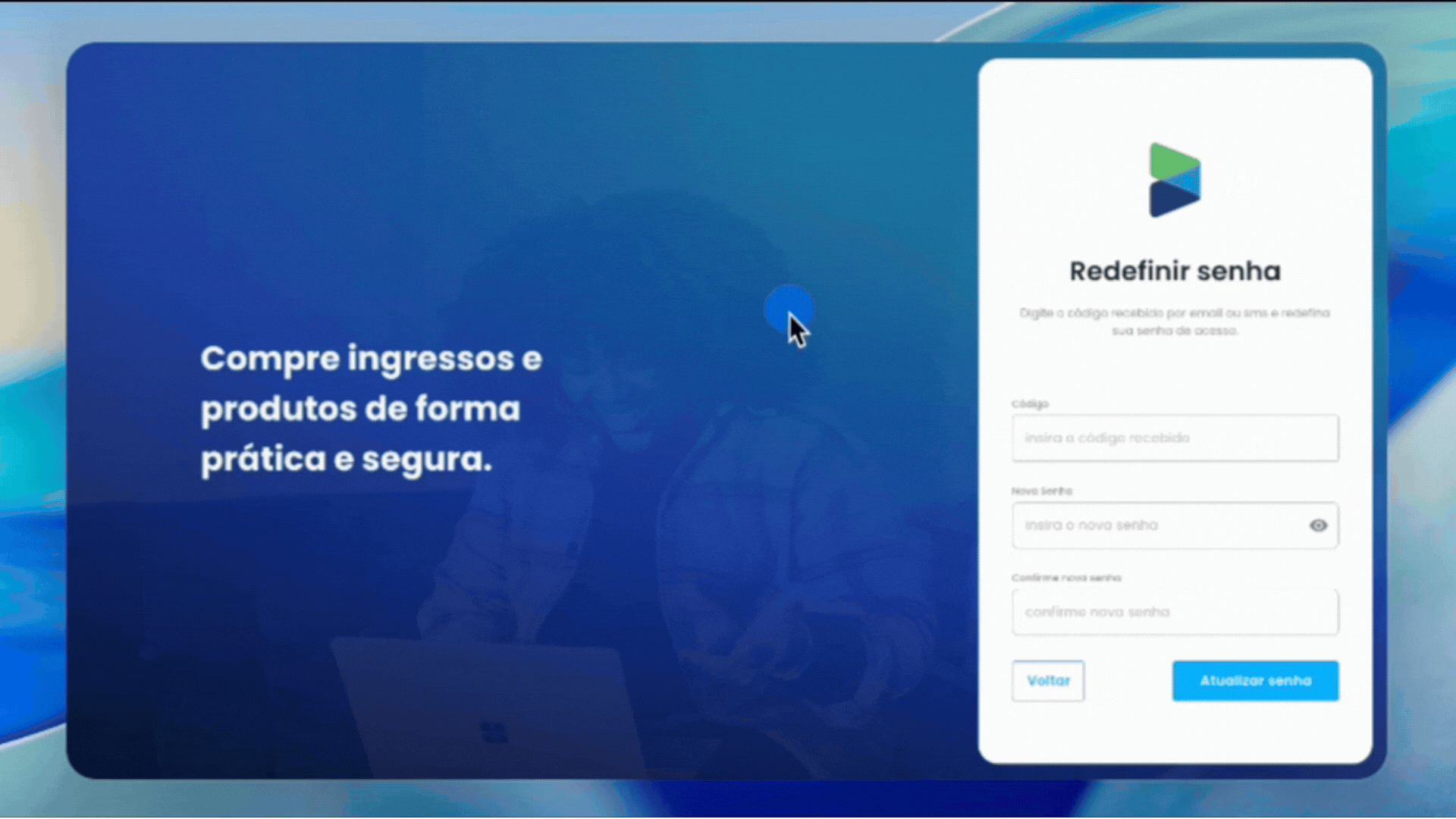 Criar nova senha